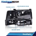 Headlights Corner Signal Bumper Lamps Fit For 92 96 Ford F150 F250 F350 Bronco