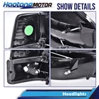 Headlights Corner Signal Bumper Lamps Fit For 92 96 Ford F150 F250 F350 Bronco