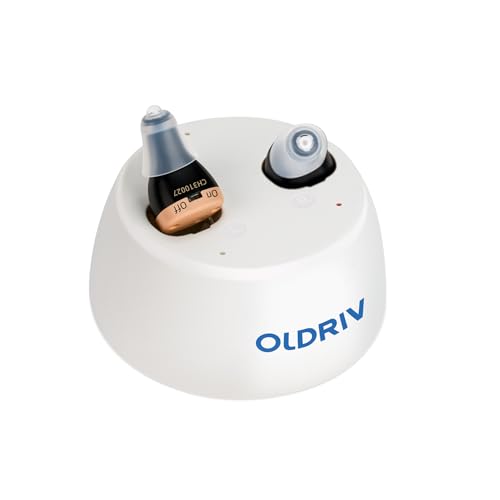 Hearing Aids for Seniors  Completely in Canal  CIC  Hearing Aids for Adults Rechargeable OTC Digital Hearing Aids with Noise Cancelling  Beige 1 Pairs