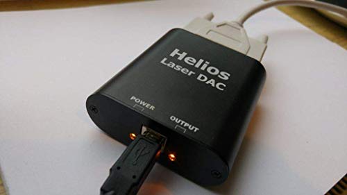 Helios Laser DAC, USB a ILDA Adaptador
