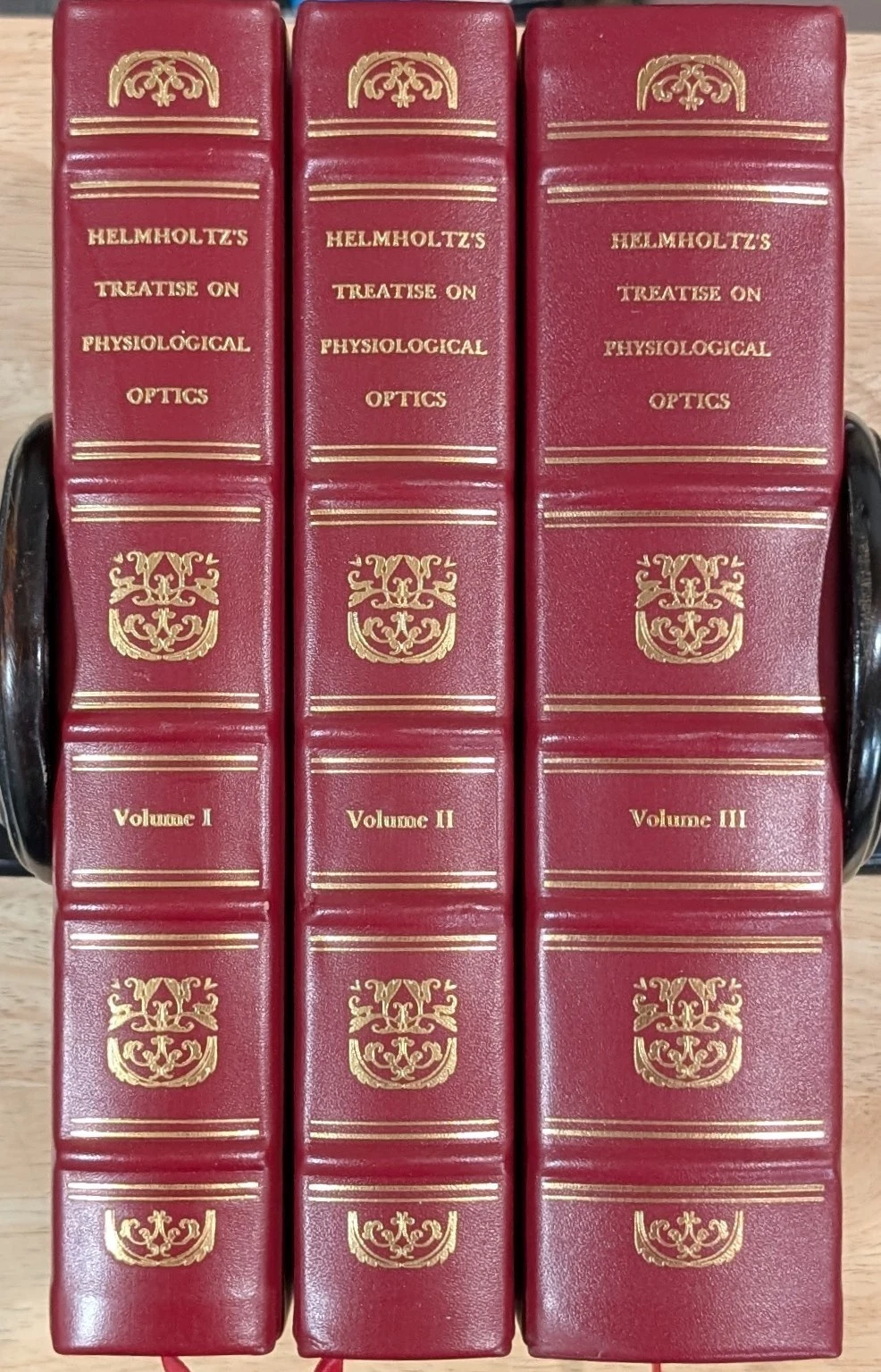 Helmholtz s Treatise On Physiological Optics  Complete 3 Vol Set RARE Excellent 