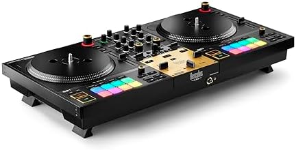 Hercules DJControl Inpulse T7  2 Deck Motorized DJ Controller with built in STEMS Control  Serato DJ and DJUCED included