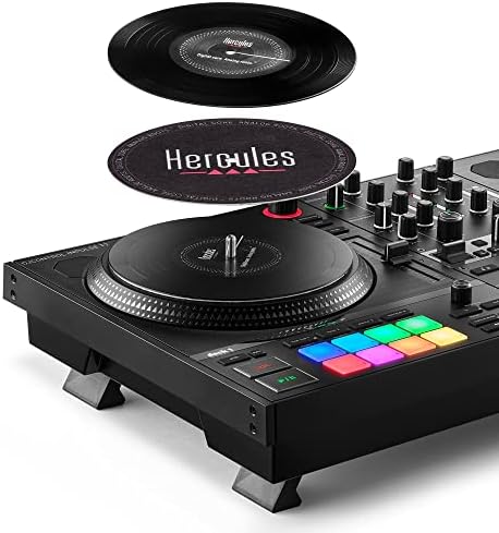 Hercules DJControl Inpulse T7  2 Deck Motorized DJ Controller with built in STEMS Control  Serato DJ and DJUCED included