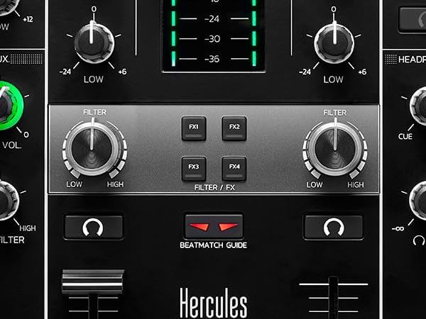 Hercules DJControl Inpulse 500  2 deck USB DJ controller for Serato DJ and DJUCED  included