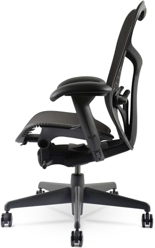 Herman Miller Mirra 2 Chair   Fully Adjustable Arm Seat Depth Tilt Tension Control Mesh Backrest Lumbar Support   Repackaged Home Office Desk Chair