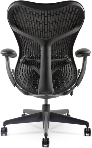 Herman Miller Mirra 2 Chair   Fully Adjustable Arm Seat Depth Tilt Tension Control Mesh Backrest Lumbar Support   Repackaged Home Office Desk Chair