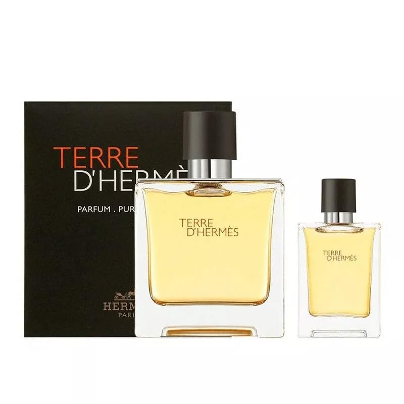 Hermes Terre D Hermes By Hermes For Men  Parfum Spray 2 5 Oz / 75 Ml  187417 