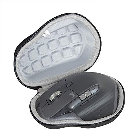 Hermitshell Hard Travel Case for Logitech MX Master 4 / MX Master 3 /MX Master 3S Advanced Wireless Mouse 2 0 Upgrade Version No Shake  Black 