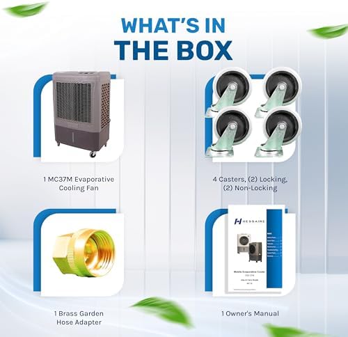 Hessaire MC37M 3100CFM Evaporative Cooler