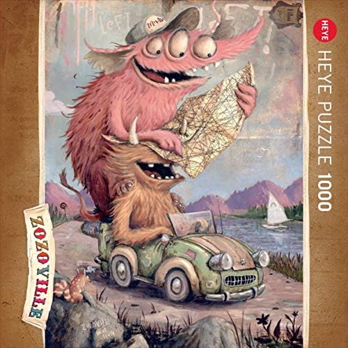 Heye   Puzzle 1000 pcs Zozoville / Roadtripping