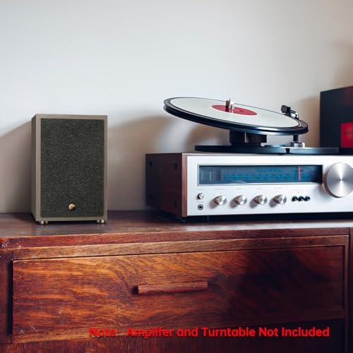 HiVi Swans Oasis 140 Passive Speakers  2 Way HiFi Bookshelf Speakers for TV Desktop Stereo or Home Theater Surround Sound   Needs Amplifier or Receiver to Operate