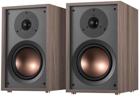 HiVi Swans Oasis 140 Passive Speakers  2 Way HiFi Bookshelf Speakers for TV Desktop Stereo or Home Theater Surround Sound   Needs Amplifier or Receiver to Operate