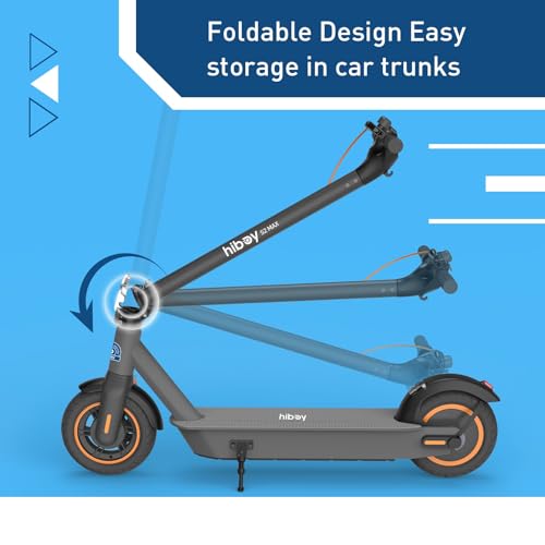 Hiboy S2 Pro/S2 MAX Electric Scooter 500W Motor 10 Solid Tires 25 40 4 Miles Range 19 Mph Folding Commuter Electric Scooter for Adults Optional Seat