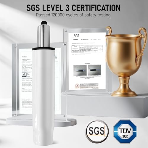 High Back Ergonomic Office Chair  Breathable Mesh Desk Chair with Lumbar Support  Adjustable Headrest  Flip up Armrests  Computer Gaming Chair   LightGray  1Pack 