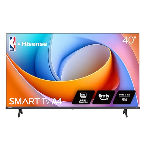 Hisense 40 Inch Class A4 Series FHD 1080p Smart Fire TV  40A4NF  2025 Model    DTS Virtual  X  Slim Bezel Design  Alexa Built in