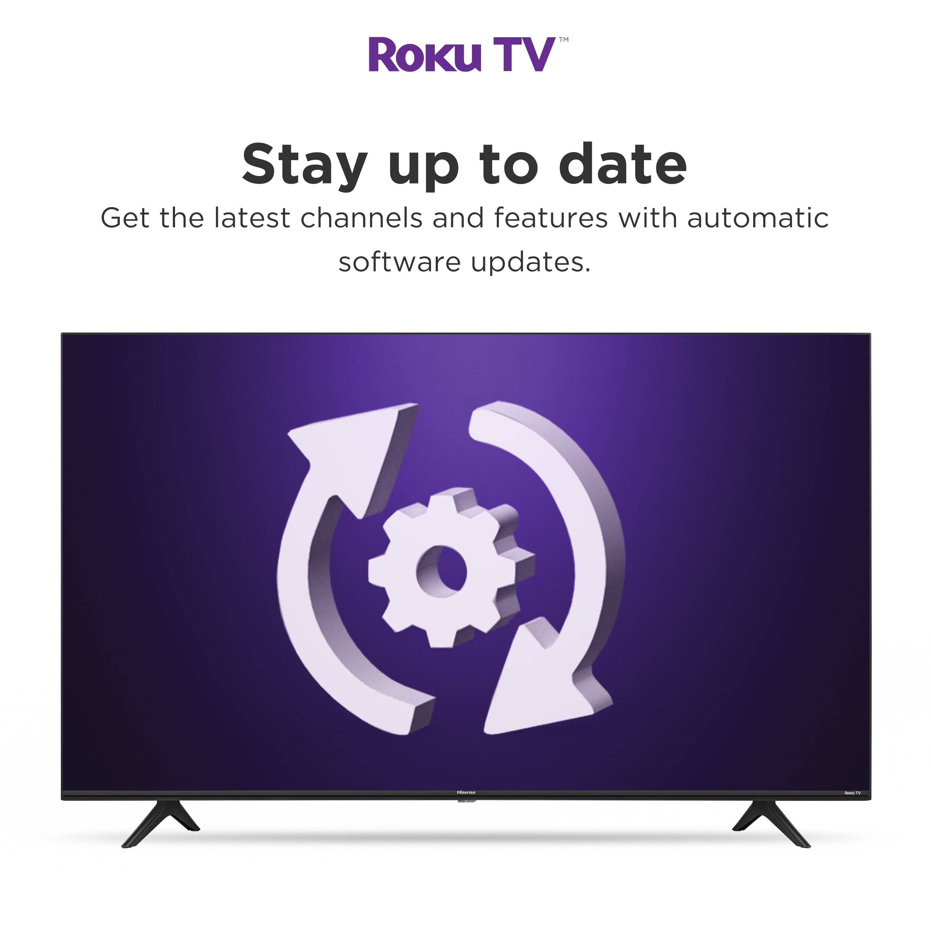 Hisense 40 Inch Class H4 Series FHD Roku Smart TV  40H4030F1    1080P Full HD LCD Screen  LED TV  DTS TruSurround Sound  Motion Rate 120  Gaming Mode