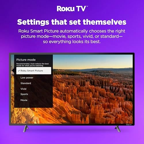 Hisense 40 Inch Class A4 Series FHD 1080p Smart Roku TV with Alexa Compatibility  40A4NR    Dolby Audio  Slim Bezel Design  Google Assistant