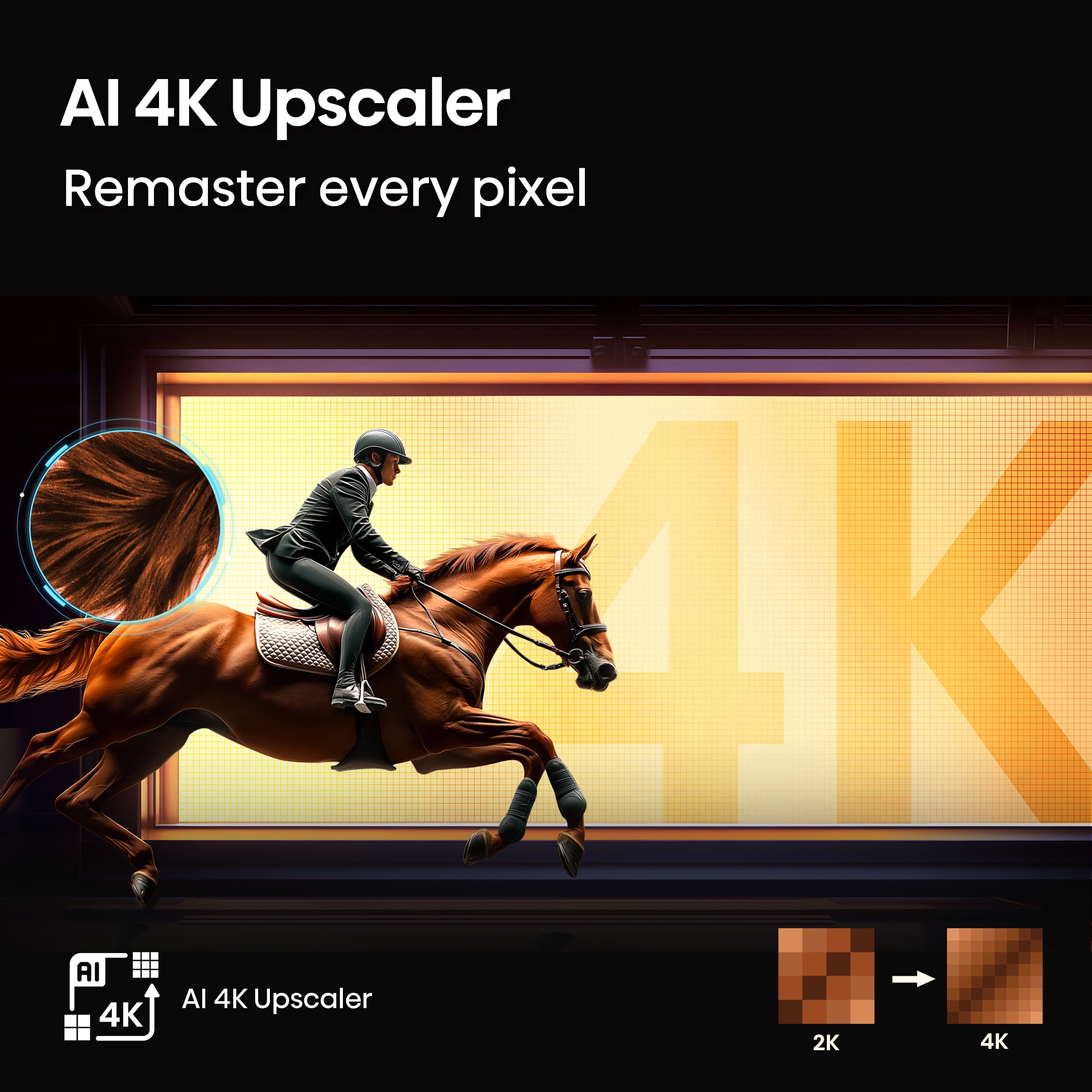 Hisense 50 Inch Class H5 Series 4K UHD HDR Google Smart TV  50H5BG  2025 Model    Dolby Vision Gaming  HDR 10  Motion Rate 120  AI Upscaler  DTS Virtual X  Game Mode Plus  Google Assistant Built In