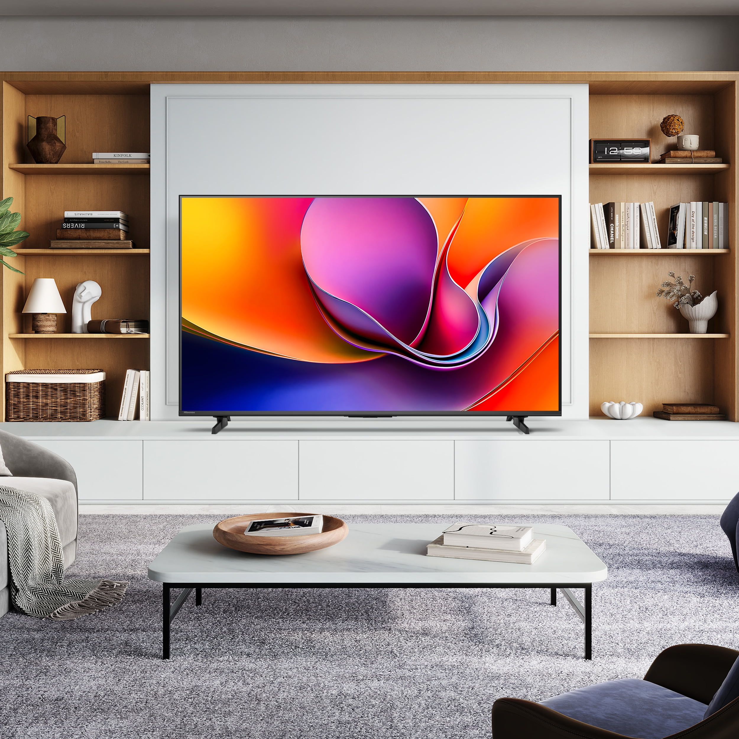 Hisense 50 Inch Class H5 Series 4K UHD HDR Google Smart TV  50H5BG  2025 Model    Dolby Vision Gaming  HDR 10  Motion Rate 120  AI Upscaler  DTS Virtual X  Game Mode Plus  Google Assistant Built In