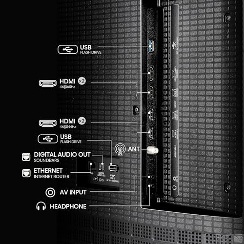 Hisense 55 E6 Cinema Series QLED 4K UHD Smart Fire TV  55E6QF  2025 Model    QLED  AI Light Sensor  Dolby Vision   Atmos  Voice Remote with Alexa  Motion Rate 120  HDR 10  Adaptive  Game Mode Plus