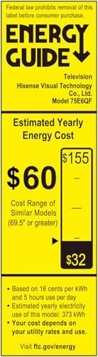 Hisense 55 E6 Cinema Series QLED 4K UHD Smart Fire TV  55E6QF  2025 Model    QLED  AI Light Sensor  Dolby Vision   Atmos  Voice Remote with Alexa  Motion Rate 120  HDR 10  Adaptive  Game Mode Plus