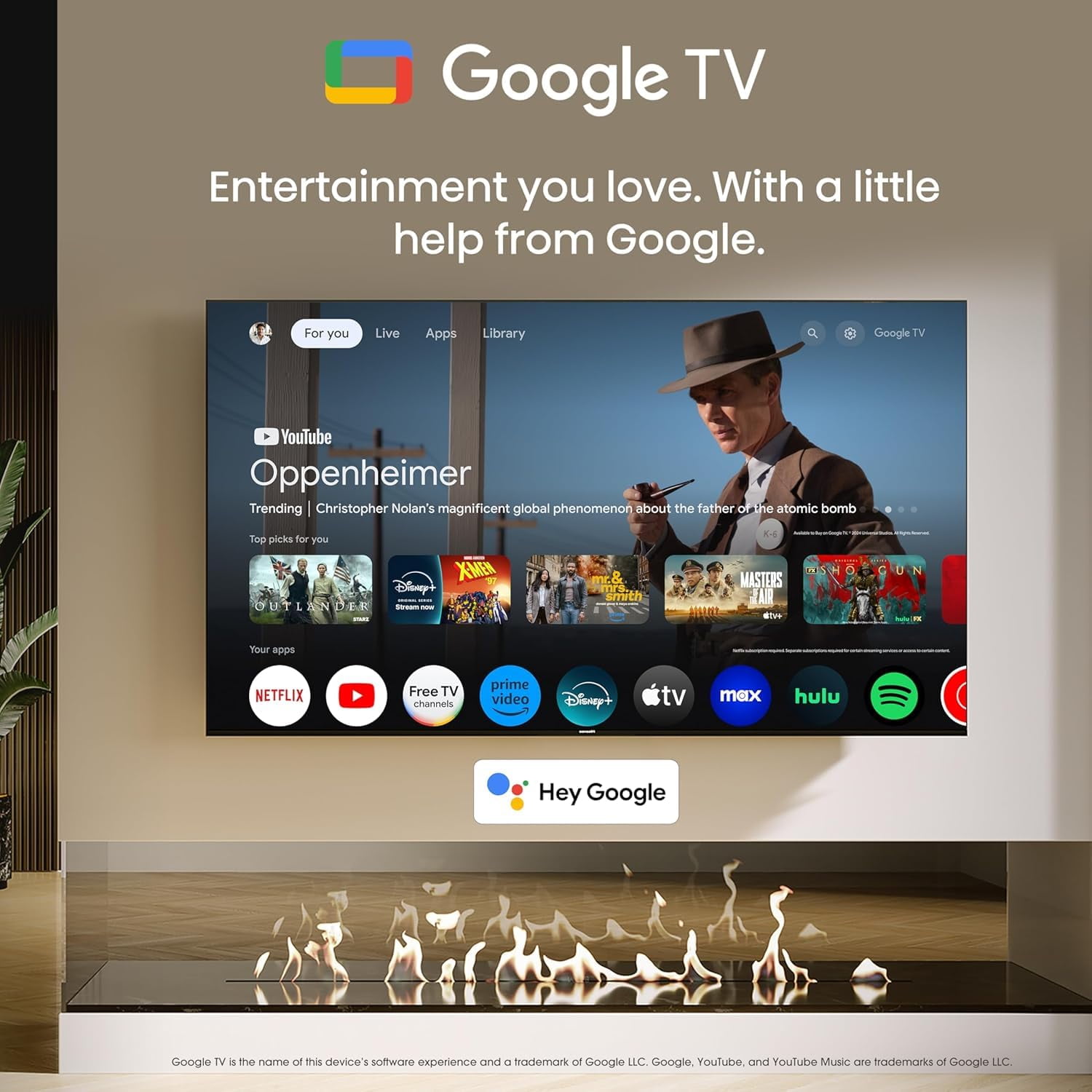 Hisense 55 Inch Class QD6030G Series QLED Google Smart TV  55QD6030G  2025 Model    QLED  Dolby Vision  Dolby Atmos  Motion Rate 120  HDR 10   Game Mode Plus