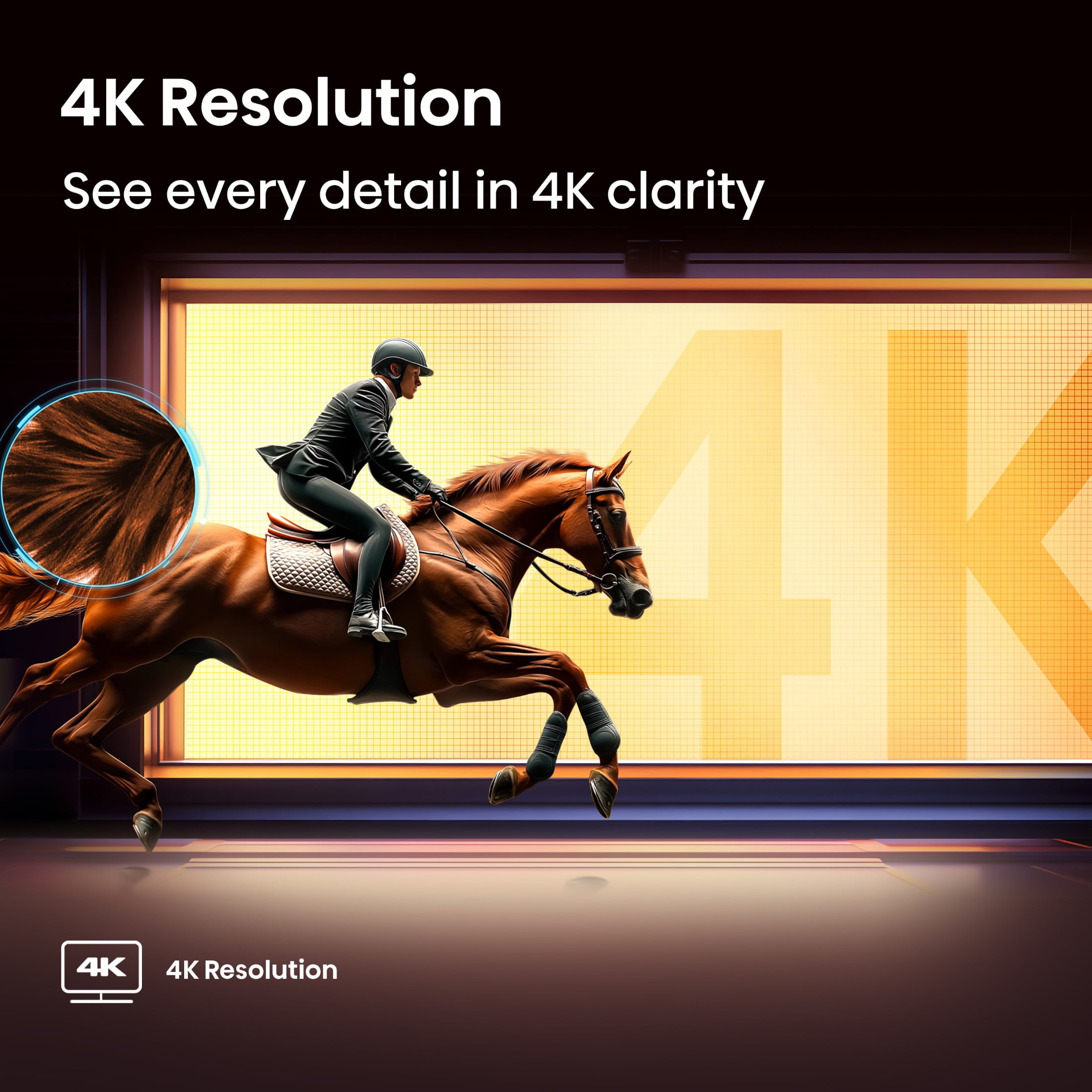 Hisense 58" Class 4K UHD LED LCD Roku Smart TV HDR R6 Series 58R6E3