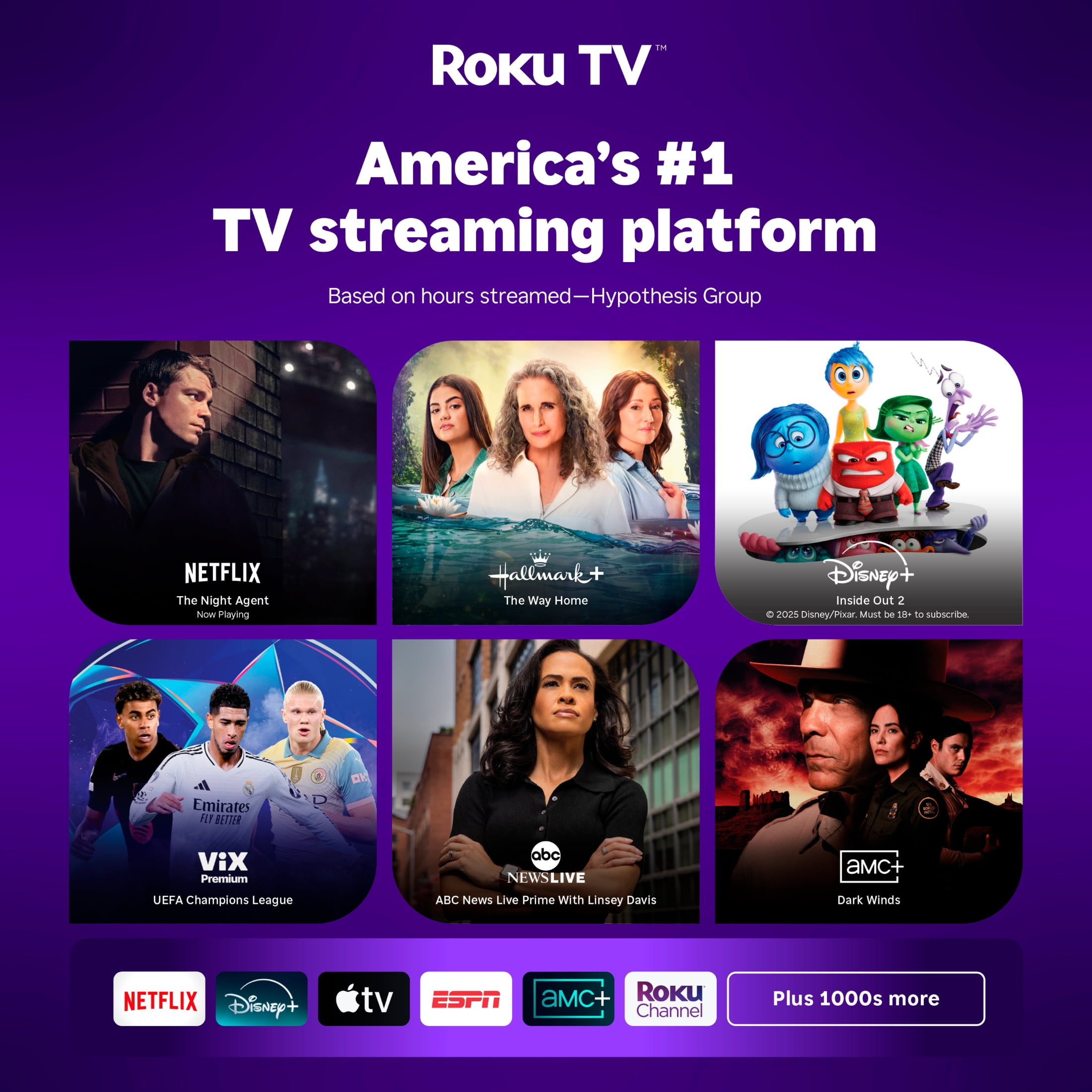 Hisense 65" Clase 4K UHD LCD Roku Smart TV HDR R6 Serie 65R6E4