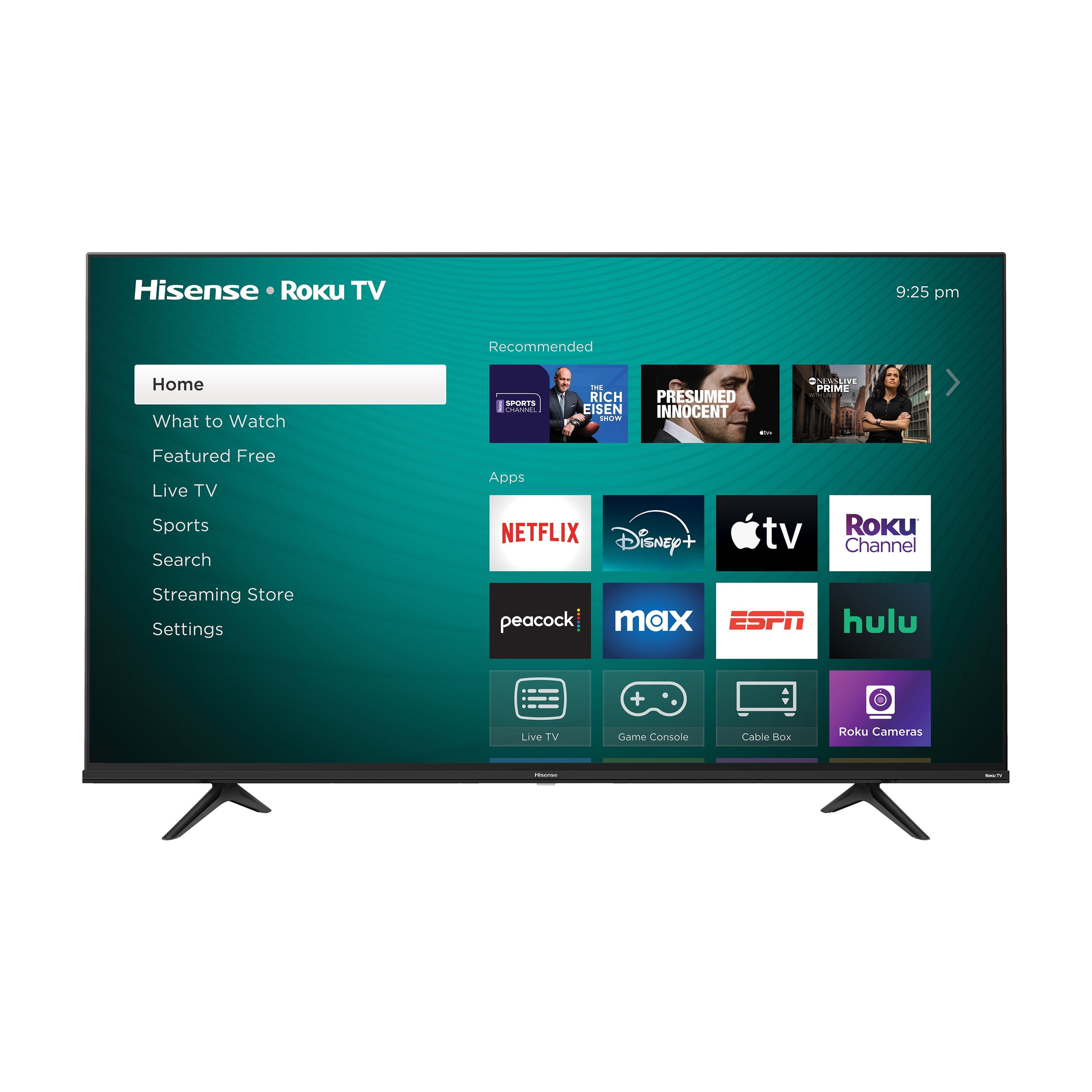 Hisense 65" Clase 4K UHD LCD Roku Smart TV HDR R6 Serie 65R6E4