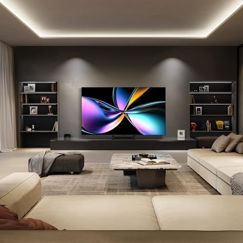 Hisense 65 U7 Mini LED ULED 4K UHD Best Premium Gaming Google Smart TV  65U75QG  2025 Model    QLED  Native 165Hz  VRR 288  Up to 3000 Nits  HDR10   Dolby Vision IQ   Atmos  IMAX Enhanced  2 1 2 Ch
