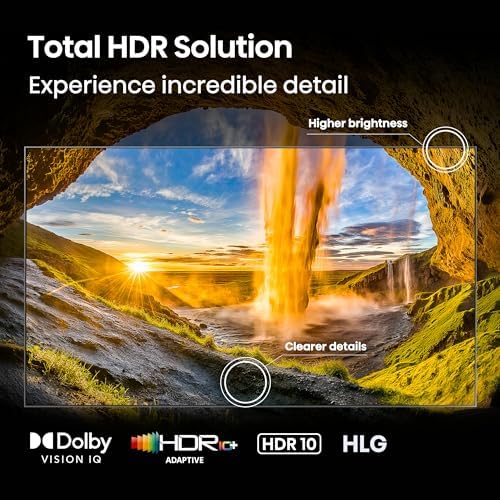 Hisense 65 U7 Mini LED ULED 4K UHD Best Premium Gaming Google Smart TV  65U75QG  2025 Model    QLED  Native 165Hz  VRR 288  Up to 3000 Nits  HDR10   Dolby Vision IQ   Atmos  IMAX Enhanced  2 1 2 Ch