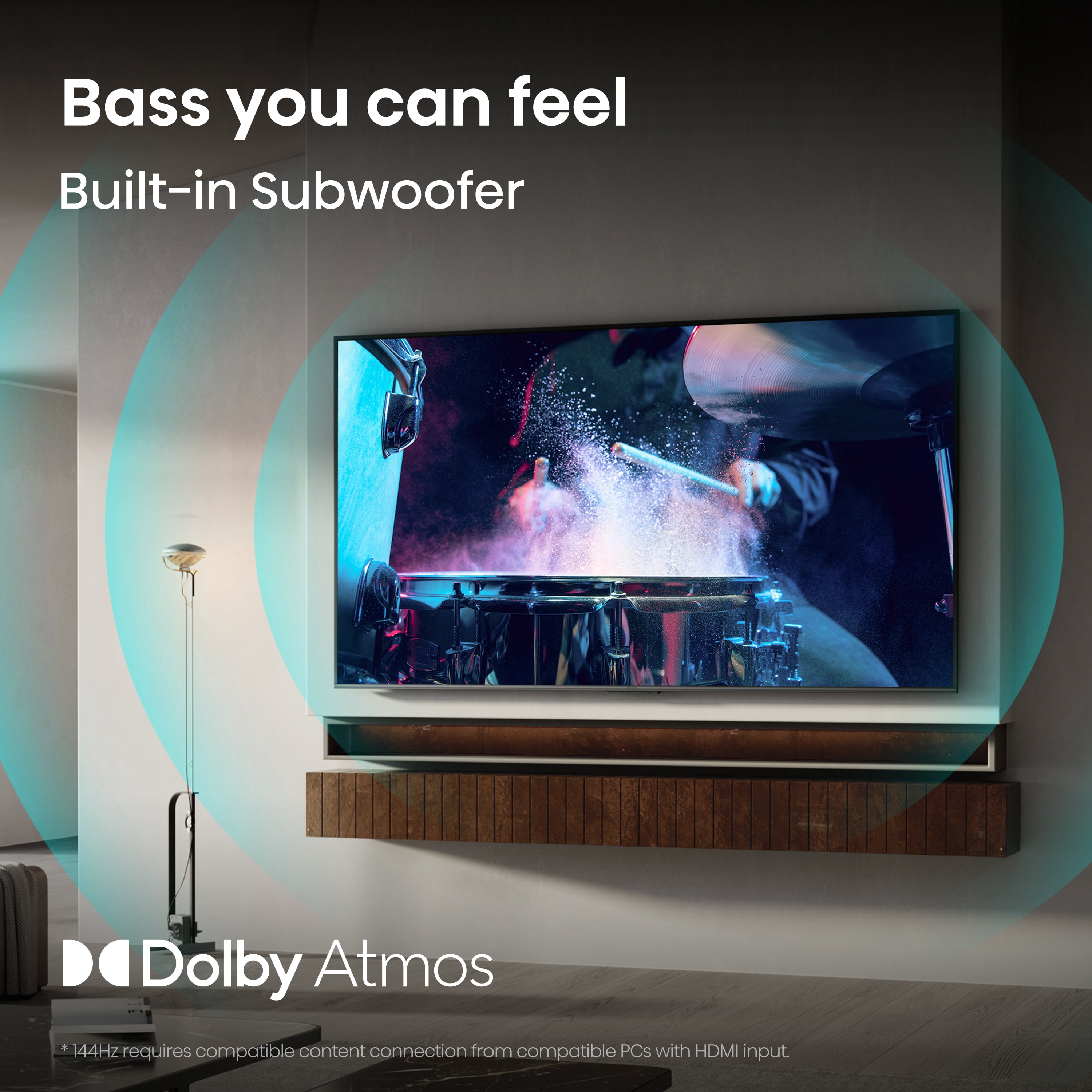 Hisense 75" M7 Series Mini LED QLED 4K UHD Google Smart TV  75M7SG  2026 Model    Mini LED  Hi   QLED  Dolby Vision  HDR10   Built in Subwoofer  Game Mode Pro  AI Smooth Motion  Google Assistant