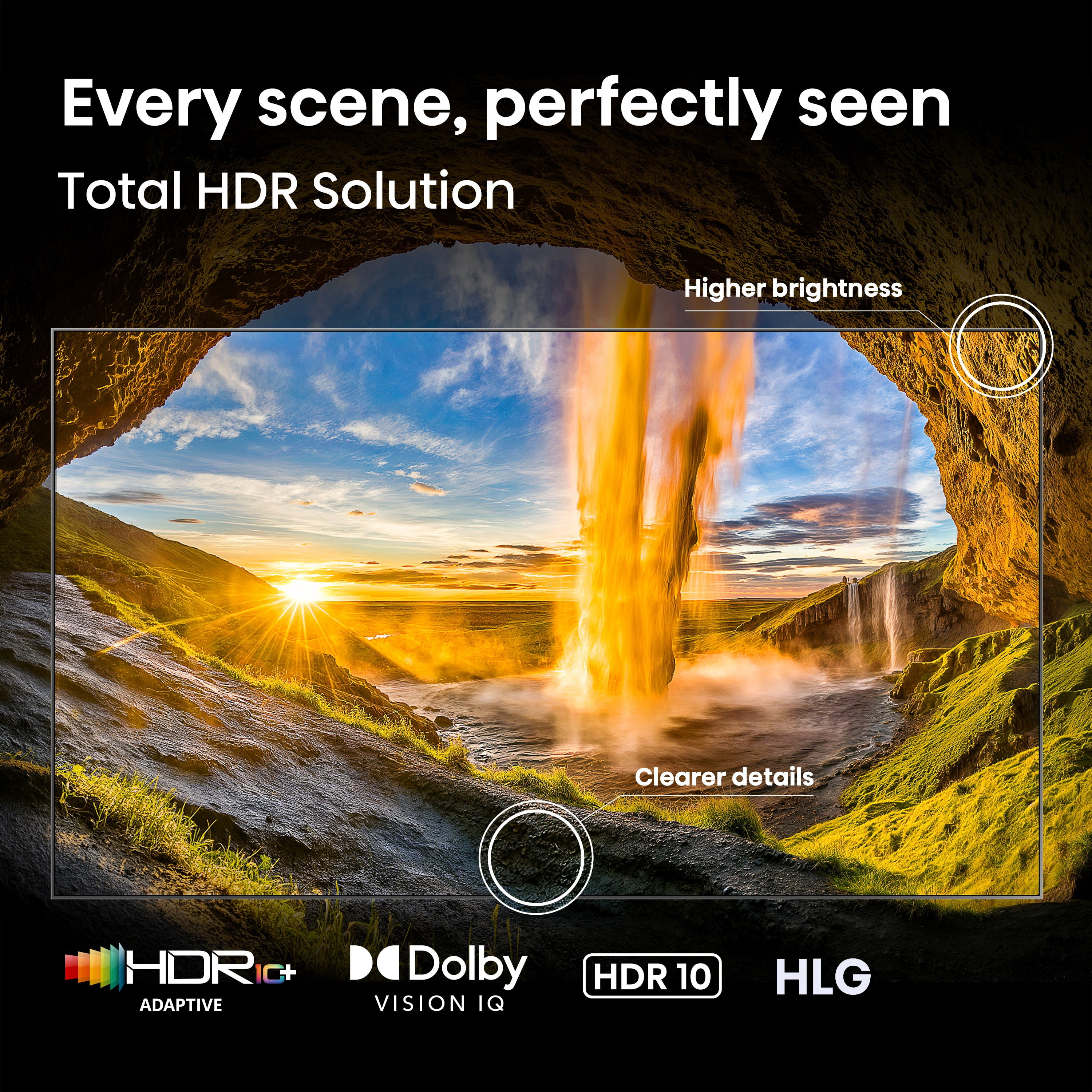 Hisense 75" M7 Series Mini LED QLED 4K UHD Google Smart TV  75M7SG  2026 Model    Mini LED  Hi   QLED  Dolby Vision  HDR10   Built in Subwoofer  Game Mode Pro  AI Smooth Motion  Google Assistant
