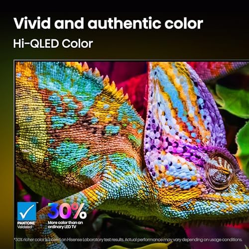 Hisense 75 U6 Pro Series Mini LED 4K UHD HDR Gaming AI Smart Fire TV  75U6SF Pro  2026 New    Hi QLED  Native 144Hz  Motion Rate 480  Dolby Vision IQ   Atmos  HDR10   Glare Free  Alexa 