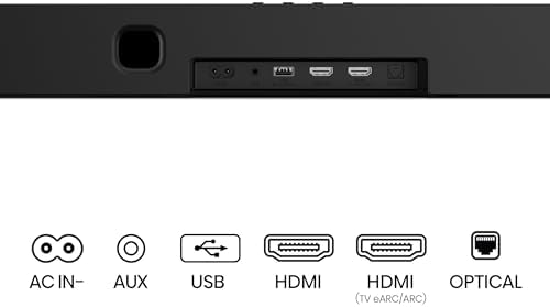 Hisense AX5140Q 5 1 4ch Home Theater Soundbar with Wireless Subwoofer and Rear Surround Speakers Up Firing Speakers Dolby Atmos DTS X Bluetooth 5 3 HDMI eARC App Control & Remote Control 7 EQ Modes