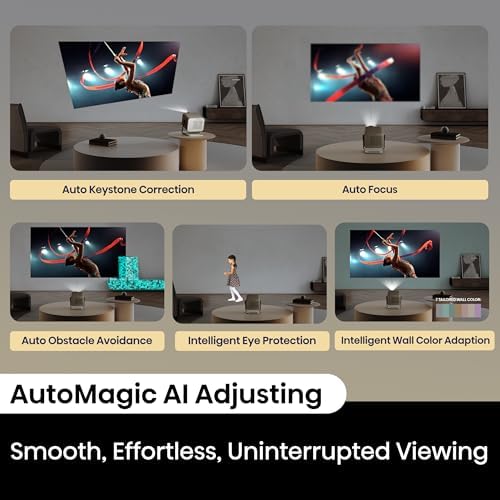 Hisense M2 Pro  Triple Laser Smart Portable Lifestyle Projector  4K UHD  65    200   1 300 Lumens  Dolby Vision Optical Zoom  Intelligent Screen Adjustments  Vidaa OS  Netflix Included  2025 Model 