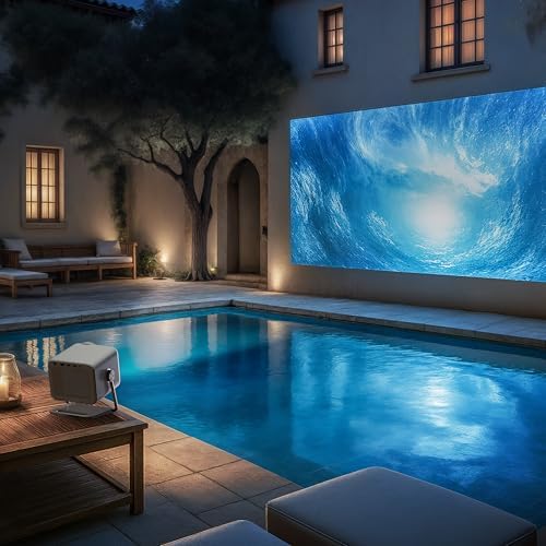 Hisense M2 Pro  Triple Laser Smart Portable Lifestyle Projector  4K UHD  65    200   1 300 Lumens  Dolby Vision Optical Zoom  Intelligent Screen Adjustments  Vidaa OS  Netflix Included  2025 Model 
