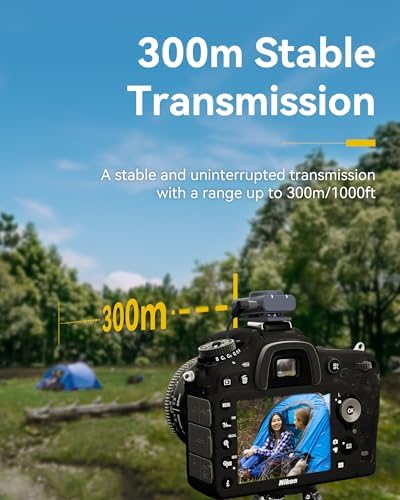 Hollyland Lark M2 Wireless Microphone for iPhone/Camera/Android/PC  48kHz/24 bit High Fidelity Audio  300m Range  Noise Cancelling  40h Use  YouTube  Vlog  Streaming  Black  with Camera RX   USB C RX