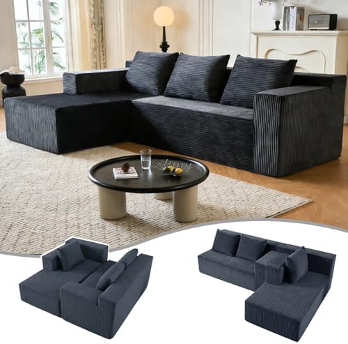HonTop 8 Inch Folding Sofa Bed Couch Queen Memory Foam Convertible Futon Sleeper Chair Foam Bed for Bedroom Living Room Guest  Dark Grey