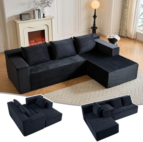 HonTop 8 Inch Folding Sofa Bed Couch Queen Memory Foam Convertible Futon Sleeper Chair Foam Bed for Bedroom Living Room Guest  Dark Grey