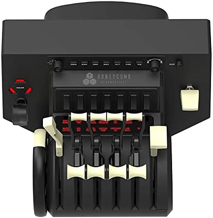 Honeycomb Aeronautical Bravo Throttle Quadrant Bundle with 4 Port USB 3 0 Hub  2 Items 