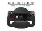 Honeycomb Aeronautical Alpha Flight Controls Yoke & Switch Panel 