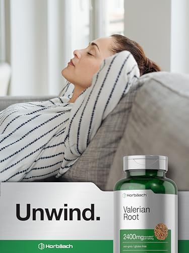 Horb ach Valerian Root Capsules   150 Count   Extract Supplement   Non GMO  Gluten Free