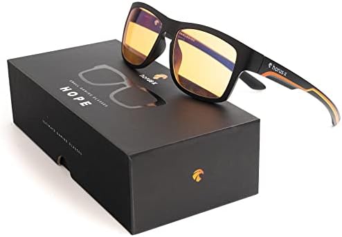 Horus X     Kids Blue Light Blocking Glasses   Gaming glasses   Screen Protection for boys and girls   Amber