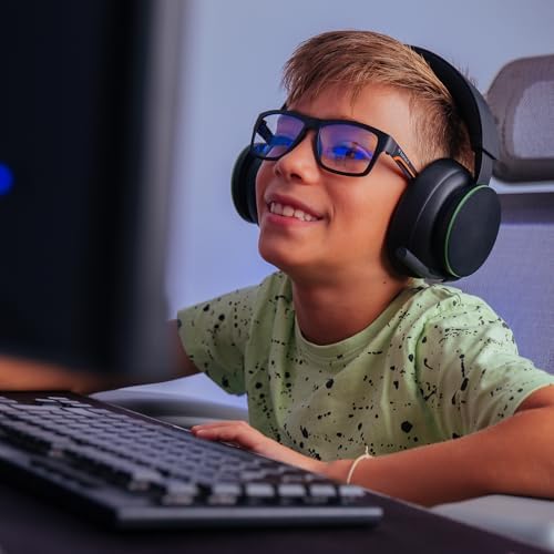 Horus X     Kids Blue Light Blocking Glasses   Gaming glasses   Screen Protection for boys and girls   Amber