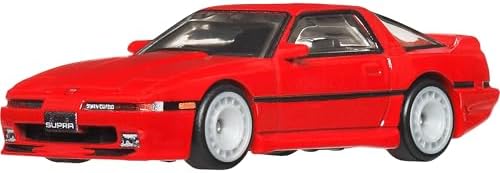 Hot Wheels Premium Car Culture Collectible Toy Car  1 64 Scale Die Cast Toyota Supra A70  Ronin Run 2 Vehicle with Real Riders Tires