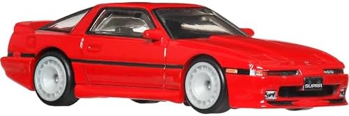 Hot Wheels Premium Car Culture Collectible Toy Car  1 64 Scale Die Cast Toyota Supra A70  Ronin Run 2 Vehicle with Real Riders Tires