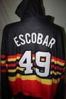 Sudadera con capucha del Cartel del Hudson 4XL Escobar Medellín cosida #49 Scorpion Black Pullover