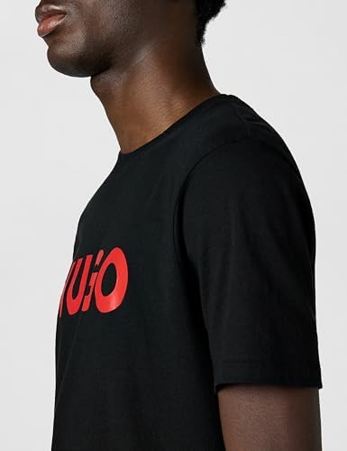 Talla L - Hugo Mens Print Logo Short Sleeve T Shirt