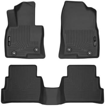 Husky Liners Weatherbeater Floor Mats   Fits 2017   2025 Mazda CX 5   Front & 2nd Row  3 pc Black   95641